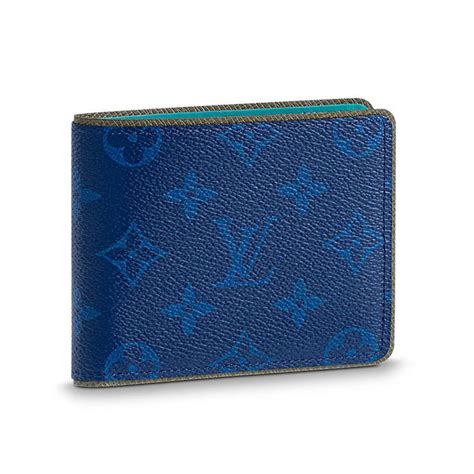 louis vuitton blue pastel wallet|lv men wallet louis vuitton.